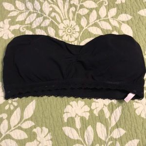 FREE W/ BUNDLE Black lace bandeau